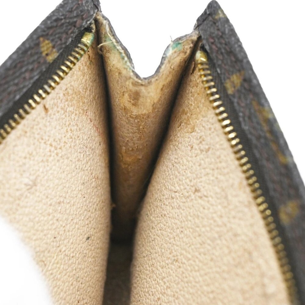 LOUIS VUITTON 2 Set pouch Bag Monogram Leather Brown GHW 66CA357 - Picture 9 of 13